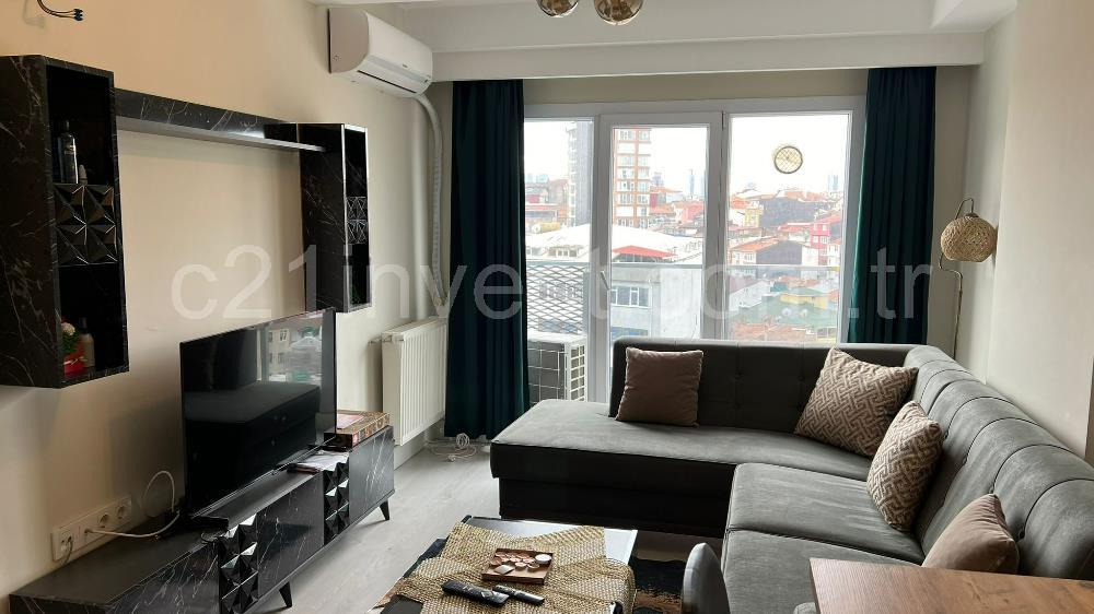 İstanbul Kağıthane'de Solo Levent Residance 1+1 Eşyalı Daire