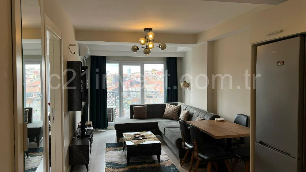 İstanbul Kağıthane'de Solo Levent Residance 1+1 Eşyalı Daire