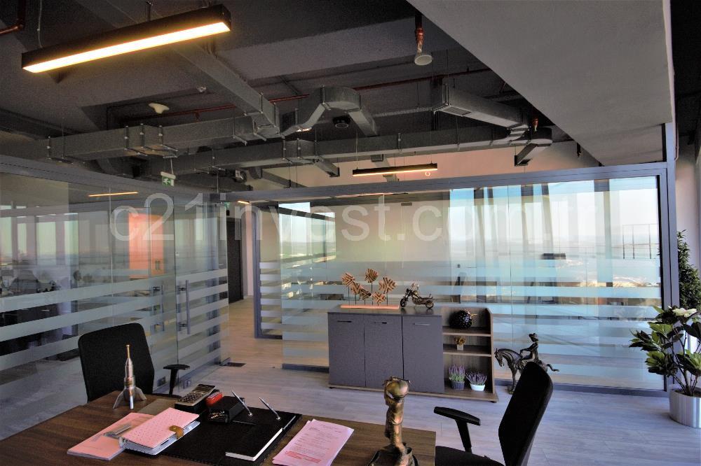 Skyland Kiralık 225m2 Mobilyalı Orman Manzaralı Teraslı Ofis