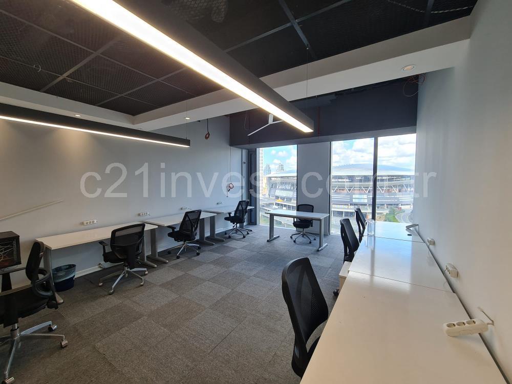 Skyland Kiralık Ofis 468m2 Dekorasyonlu Eşyalı Ofis Vadistanbul