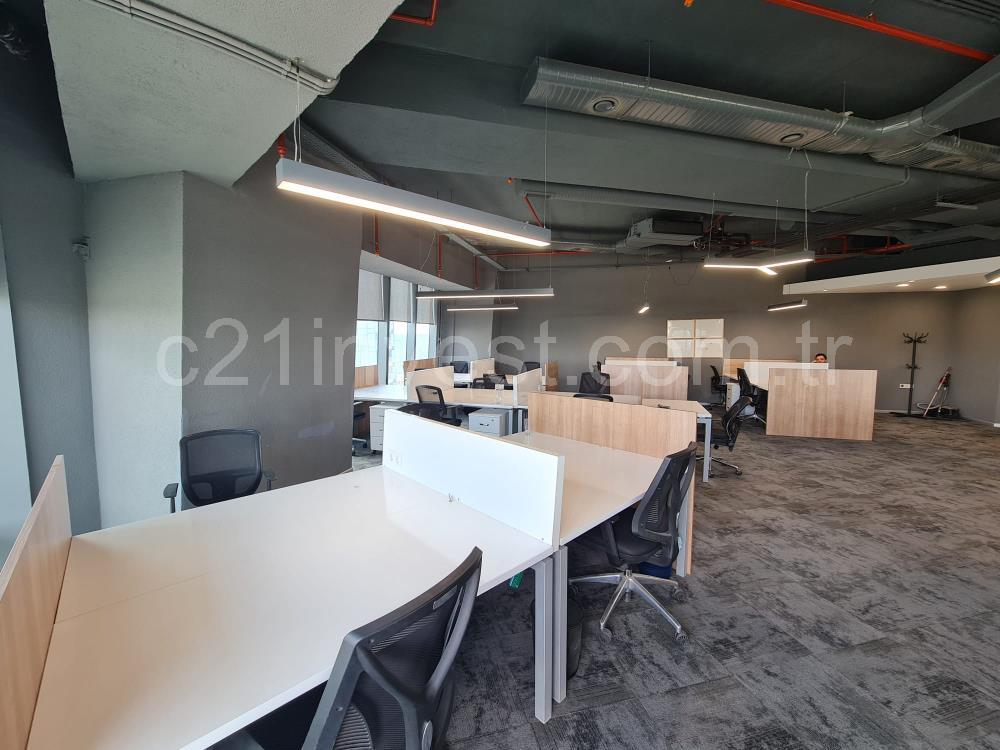 Skyland Kiralık Ofis 468m2 Dekorasyonlu Eşyalı Ofis Vadistanbul